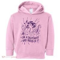 I'm A Sagittarius And Proud Of It Zodiac Birthday Toddler Hoodie thumb 0