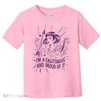 I'm A Sagittarius And Proud Of It Zodiac Birthday Toddler T-Shirt thumb 0