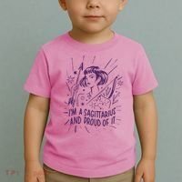 I'm A Sagittarius And Proud Of It Zodiac Birthday Toddler T-Shirt thumb 2