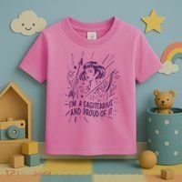 I'm A Sagittarius And Proud Of It Zodiac Birthday Toddler T-Shirt thumb 3