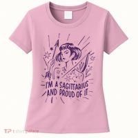 I'm A Sagittarius And Proud Of It Zodiac Birthday Women's T-Shirt thumb 0