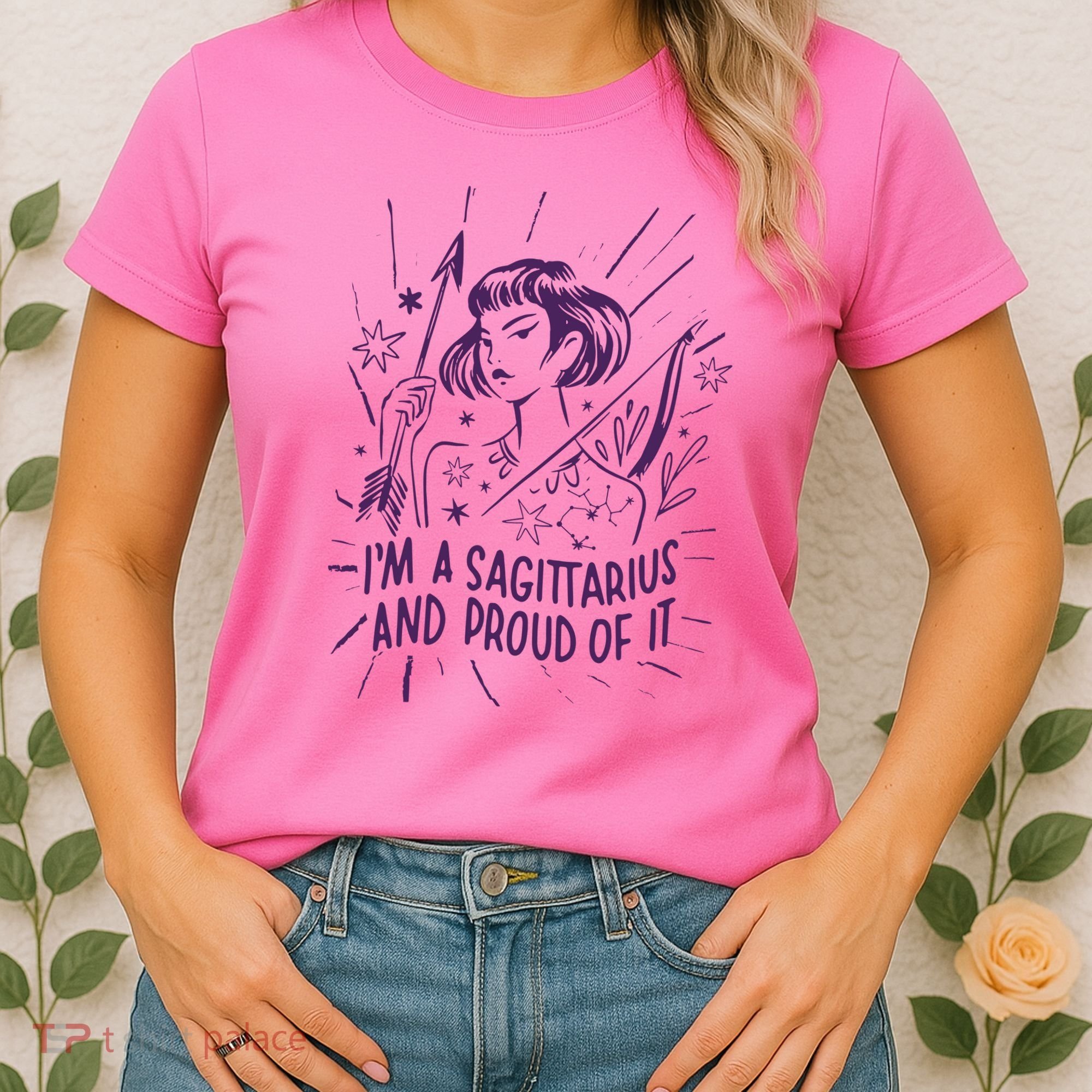 I'm A Sagittarius And Proud Of It Zodiac Birthday Women's T-Shirt