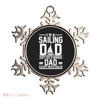 I'm A Sailing Dad Like A Normal Dad But Much Cooler Ornament thumb 0