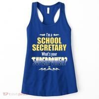 I'm A School Secretary What's Your Superpower? Women's Tank Top thumb 0