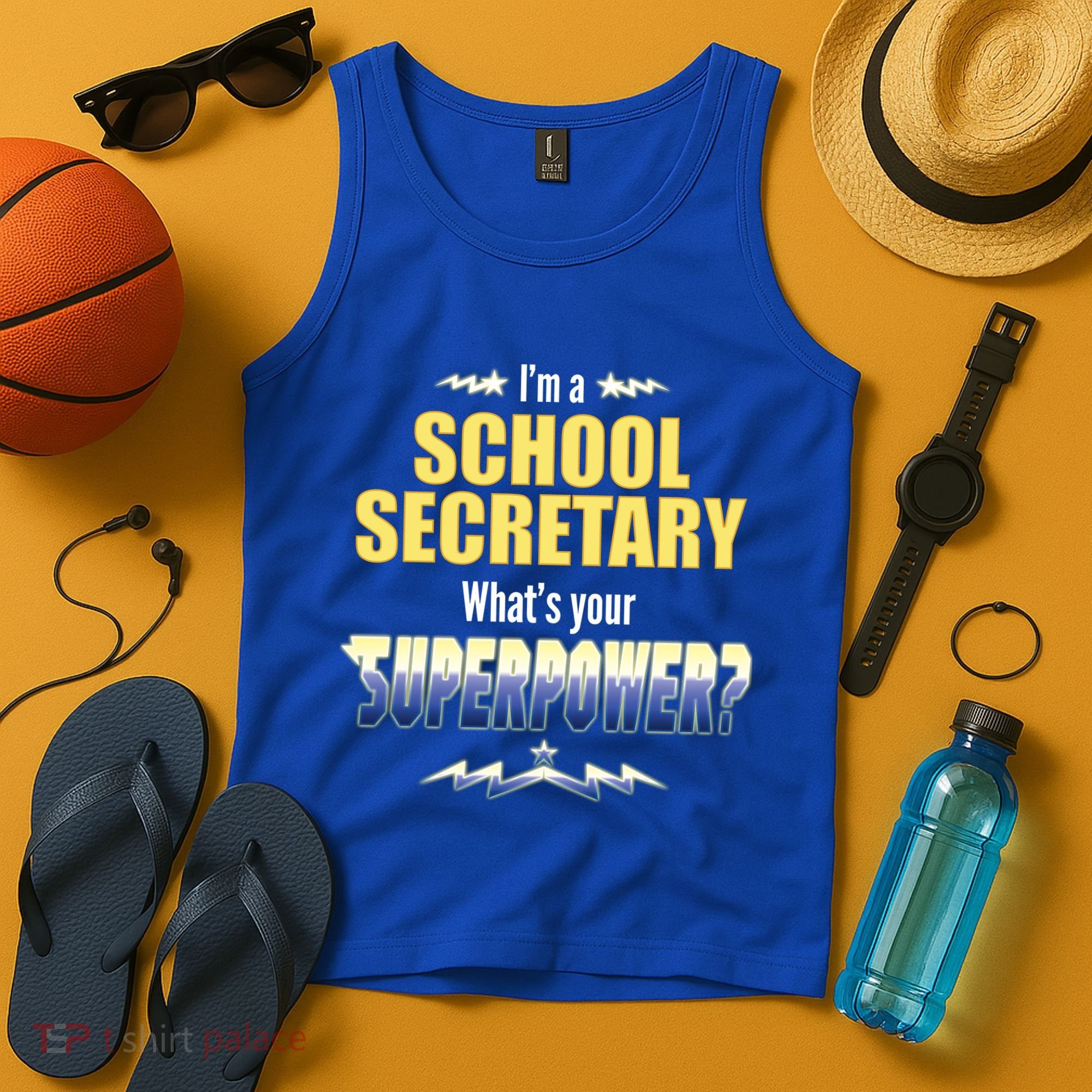 I'm A School Secretary What's Your Superpower? Tank Top