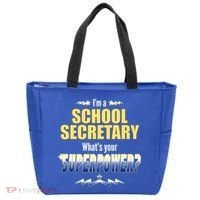 I'm A School Secretary What's Your Superpower? Tote Bag thumb 0