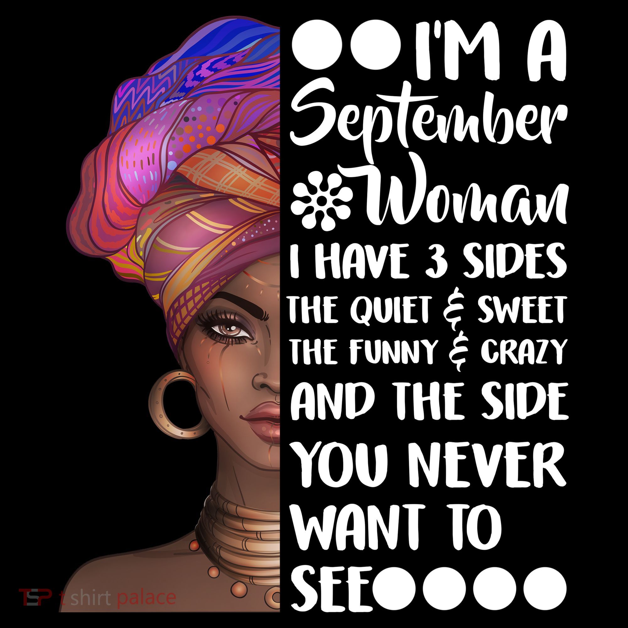 I'm a September Woman Apron