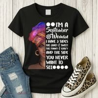 I'm a September Woman Women's T-Shirt thumb 3