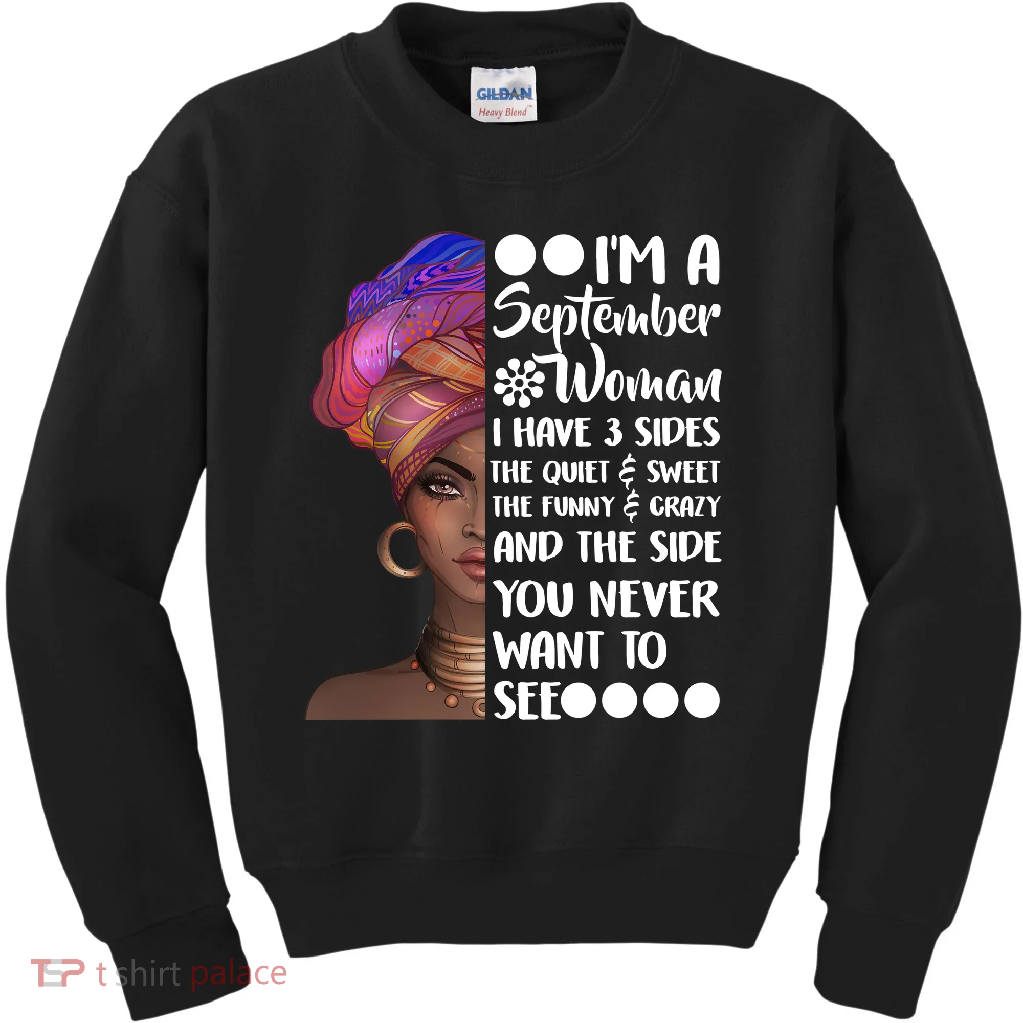 I'm a September Woman Kids Sweatshirt