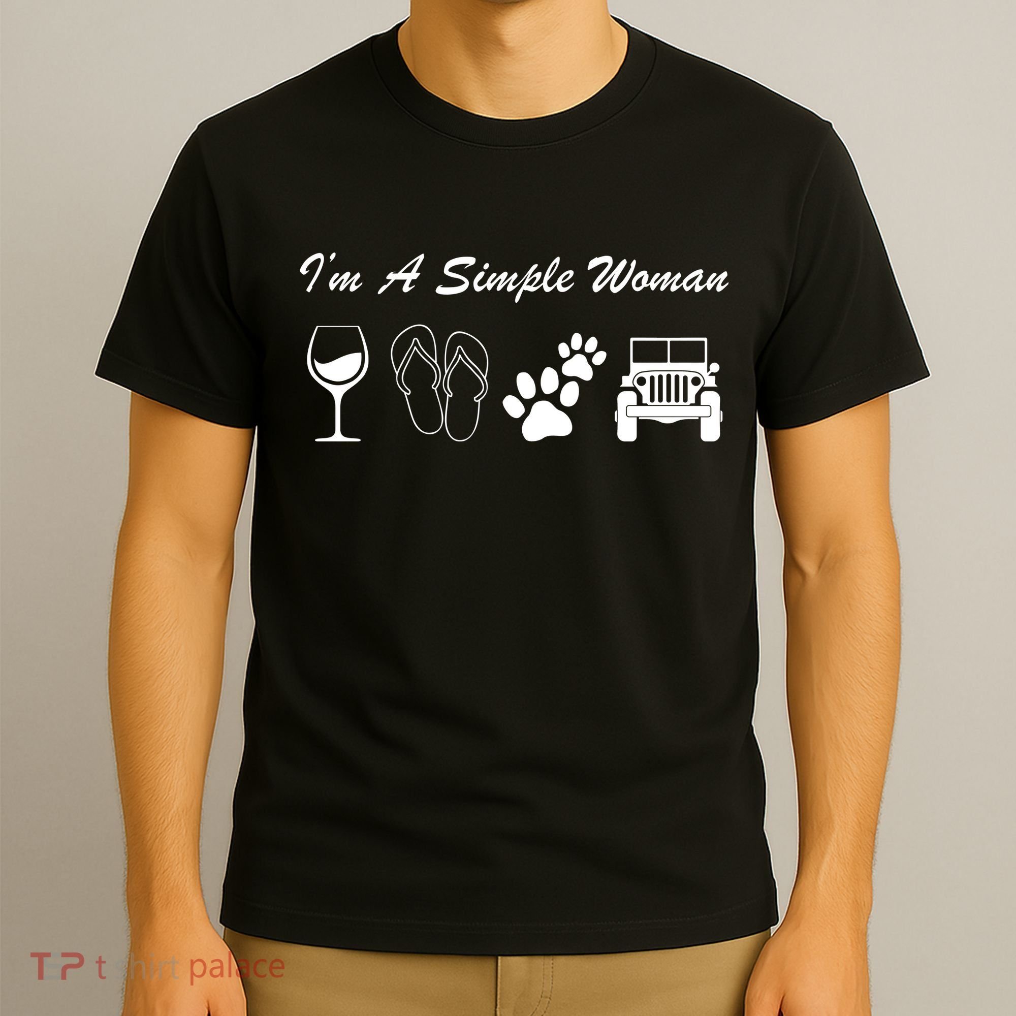 I'm A Simple Woman Living A Simple Life T-Shirt