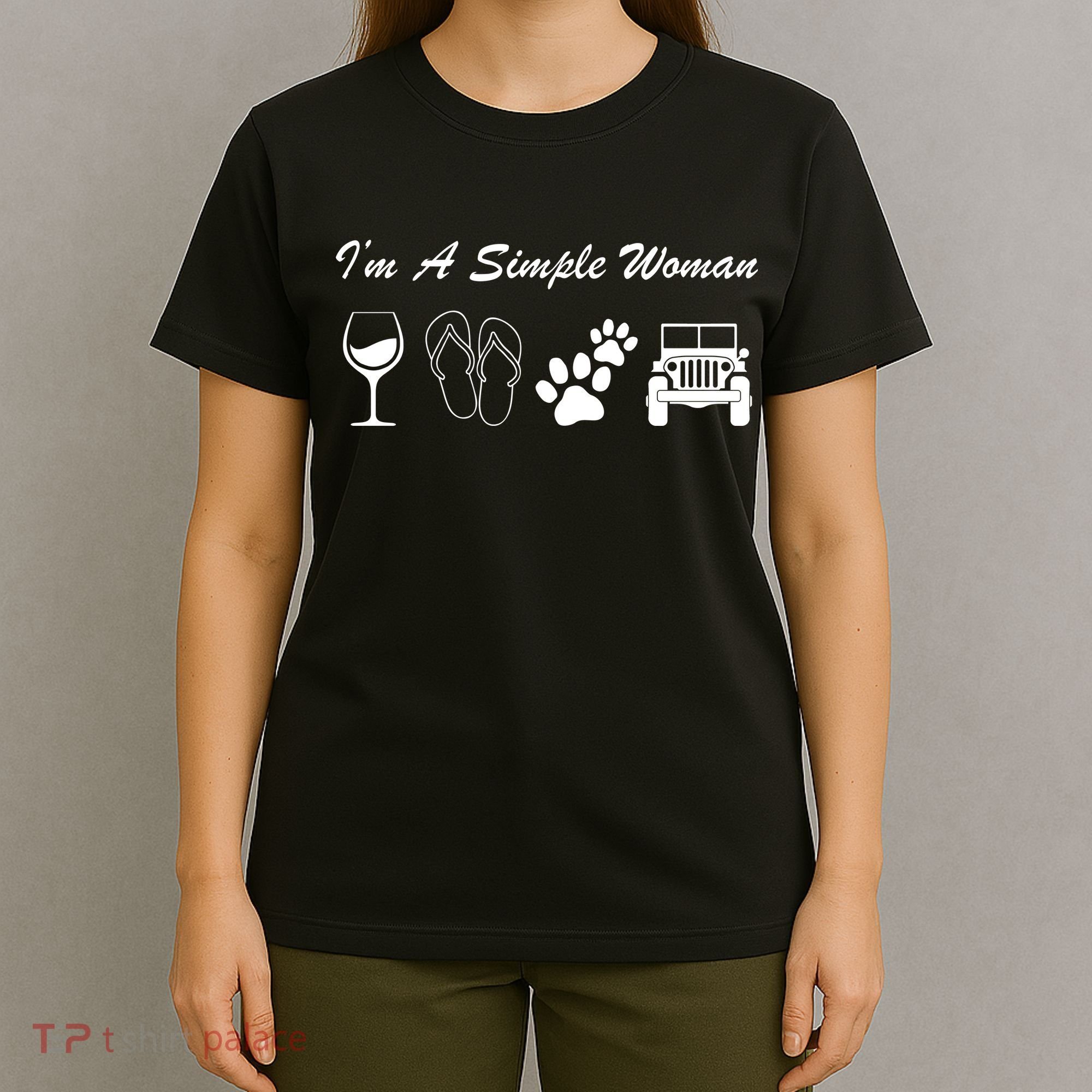 I'm A Simple Woman Living A Simple Life T-Shirt
