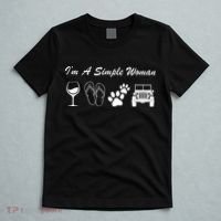 I'm A Simple Woman Living A Simple Life T-Shirt thumb 5