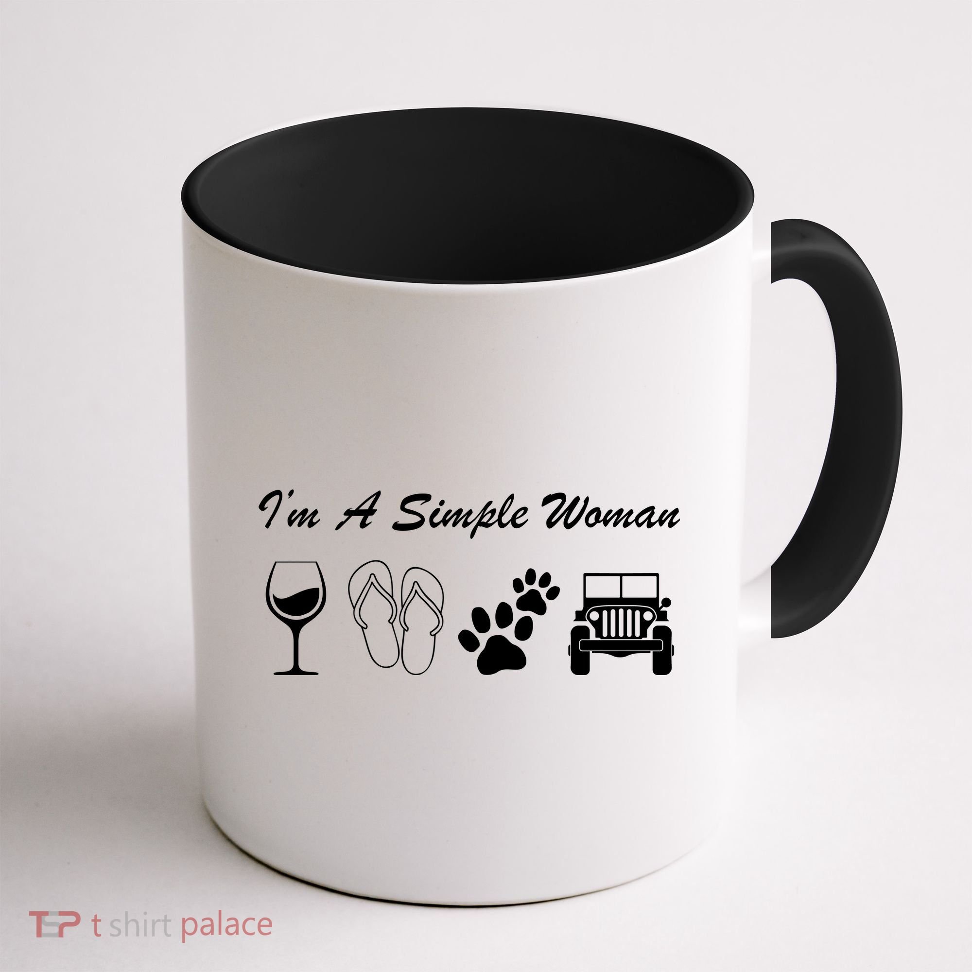 I'm A Simple Woman Living A Simple Life Coffee Mug