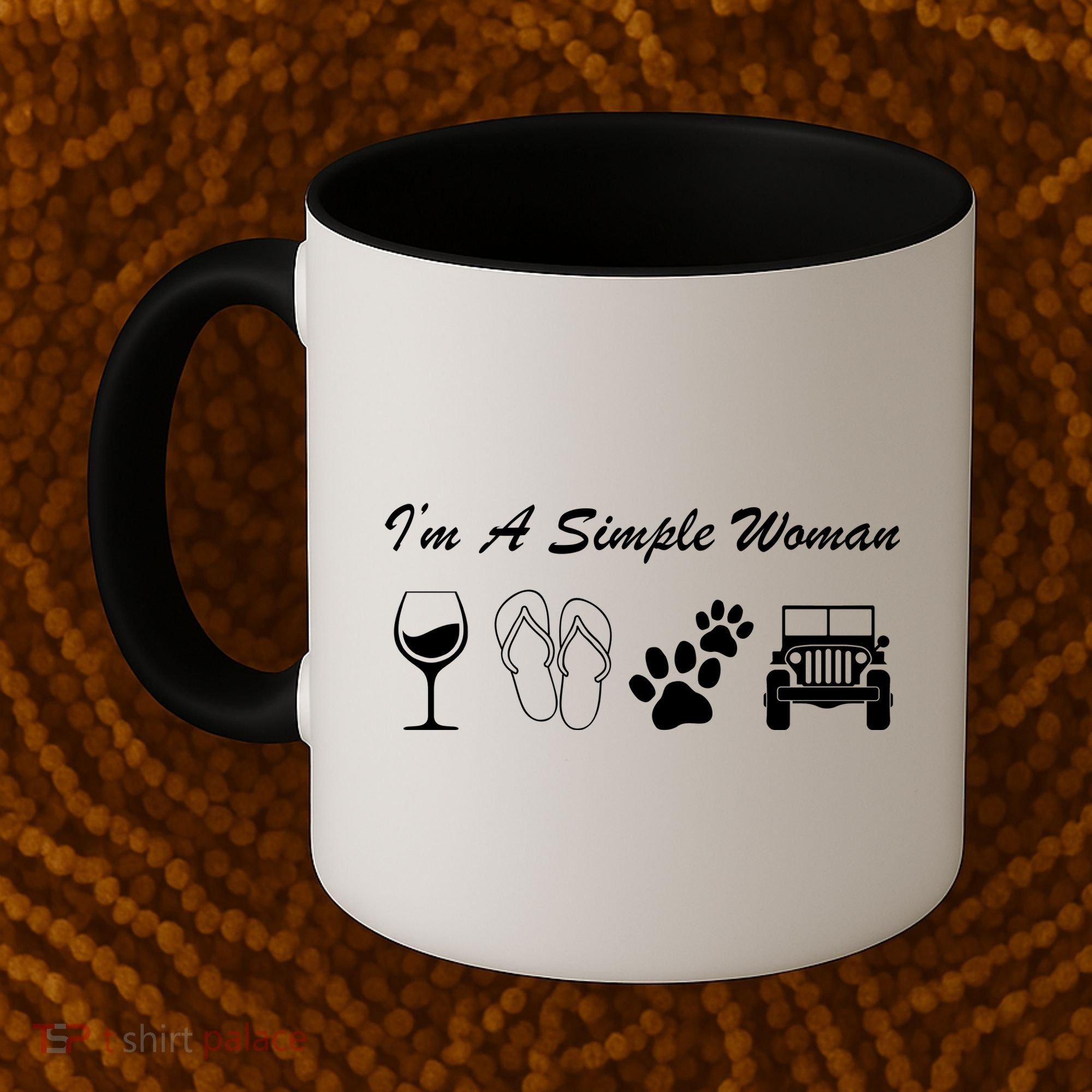 I'm A Simple Woman Living A Simple Life Coffee Mug