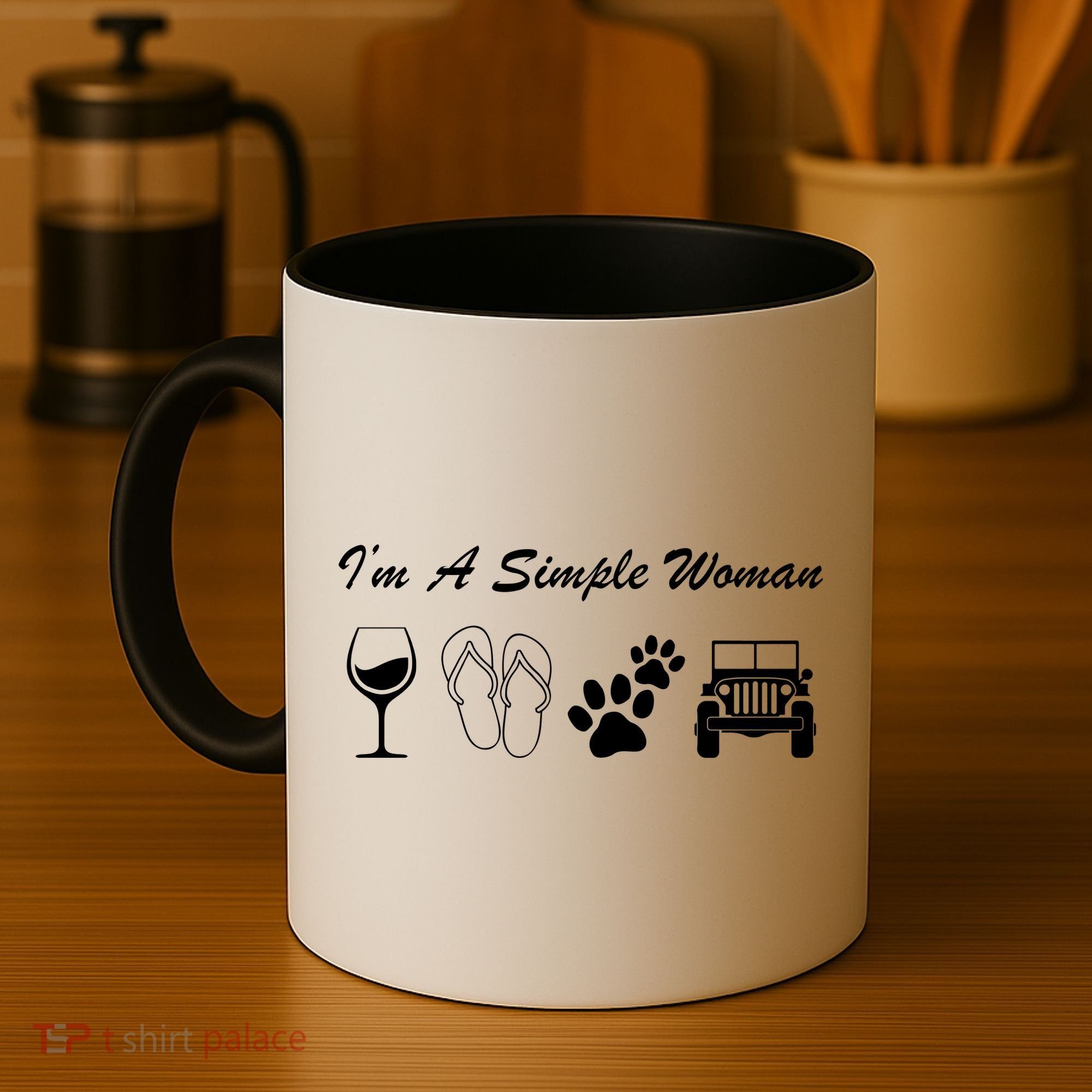 I'm A Simple Woman Living A Simple Life Coffee Mug