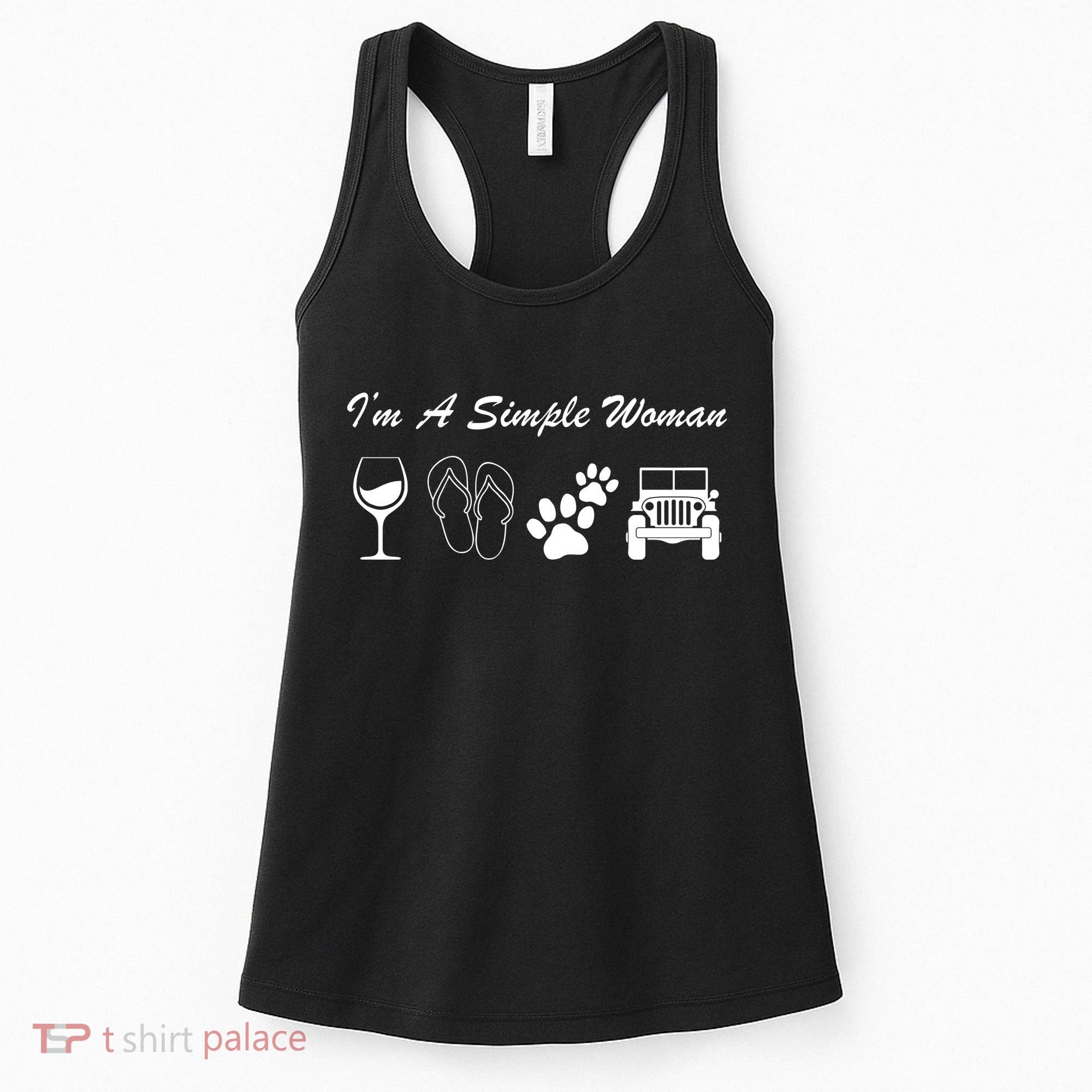 I'm A Simple Woman Living A Simple Life Women's Tank Top