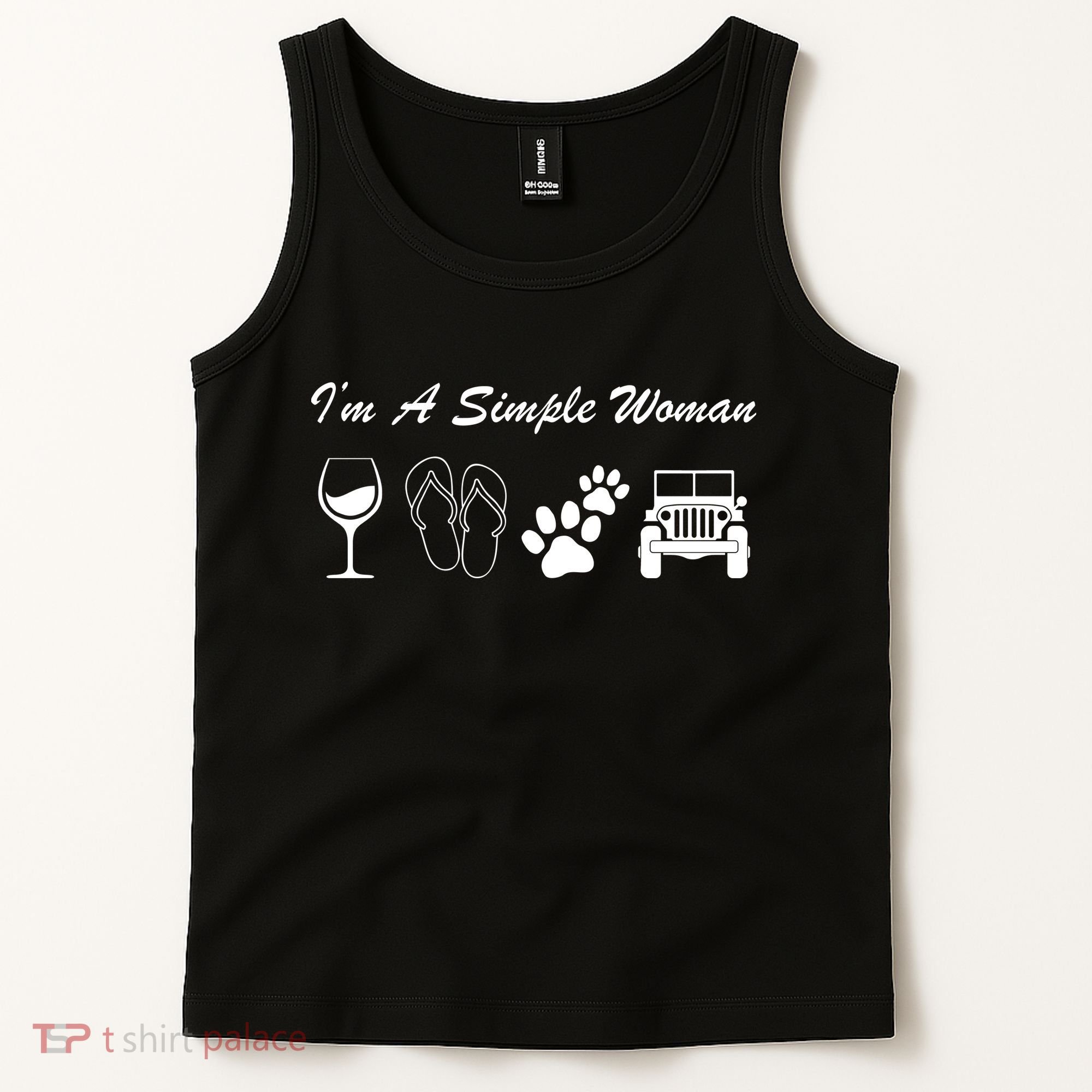 I'm A Simple Woman Living A Simple Life Tank Top