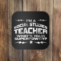 I'm A Social Studies Teacher Coaster thumb 0