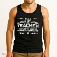 I'm A Social Studies Teacher Tank Top thumb 3