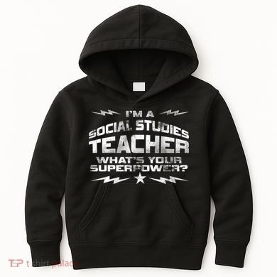 I'm A Social Studies Teacher Kids Hoodie