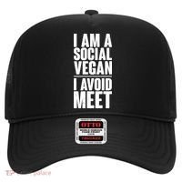 I'm A Social Vegan I Avoid Meet Hat thumb 0