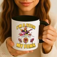 I'm A Star They're My Fans TV Show Spoof Coffee Mug thumb 3