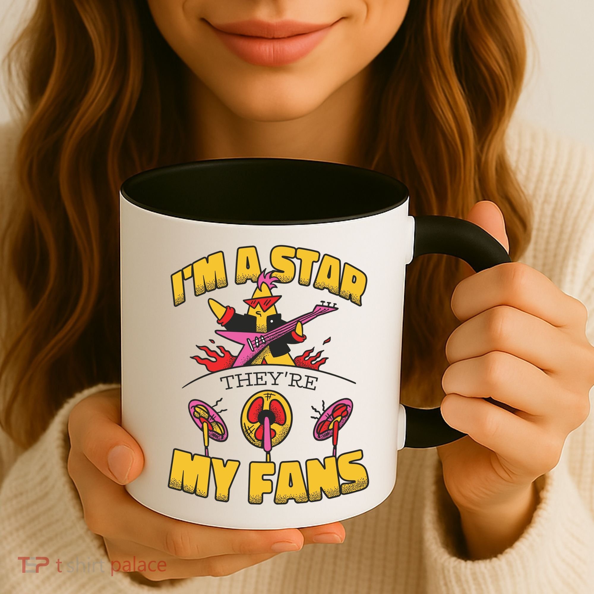 I'm A Star They're My Fans TV Show Spoof Coffee Mug
