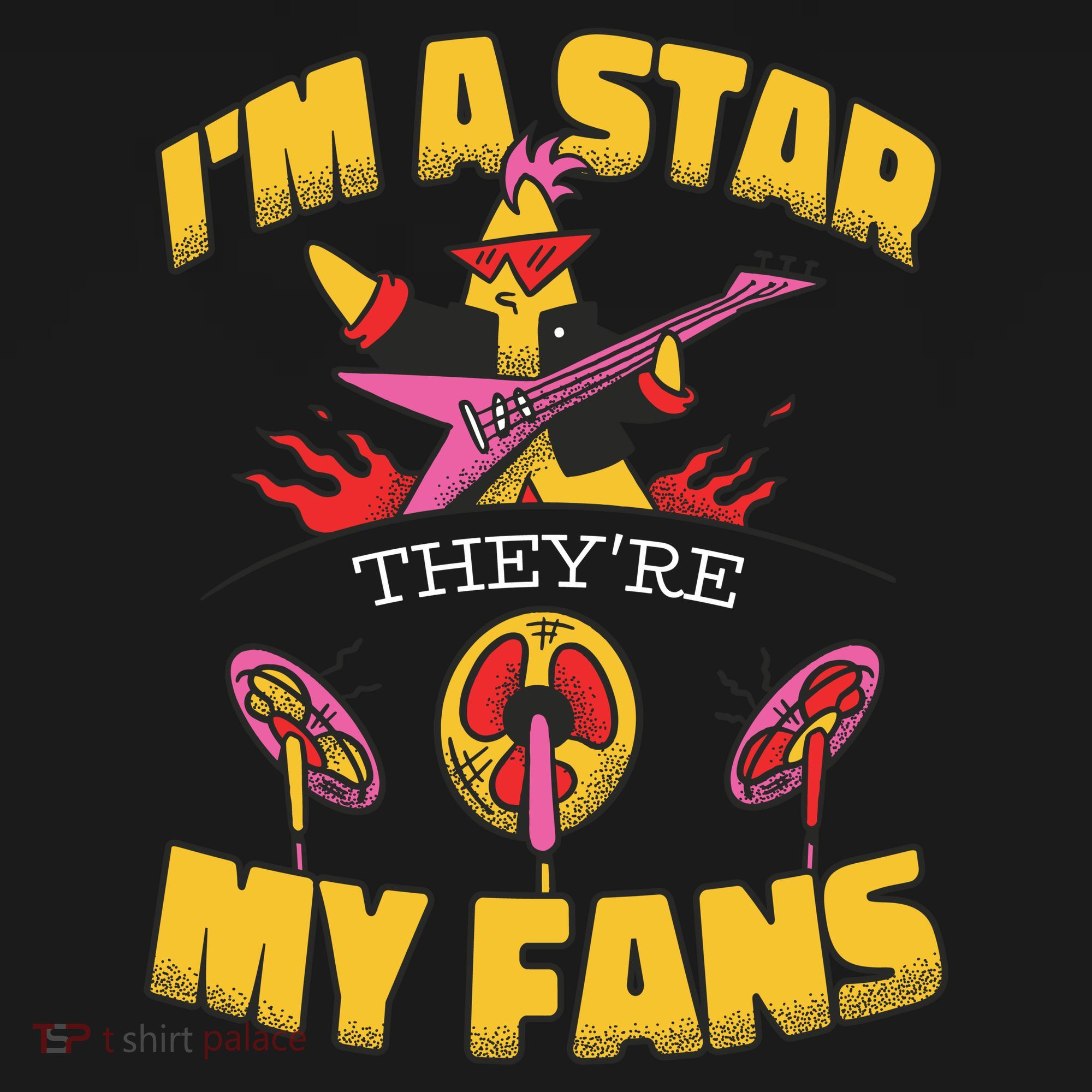 I'm A Star They're My Fans TV Show Spoof Ornament