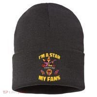 I'm A Star They're My Fans TV Show Spoof Sustainable Knit Beanie thumb 0