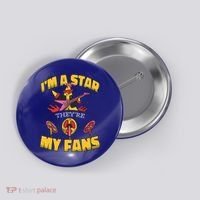 I'm A Star They're My Fans TV Show Spoof Button thumb 0