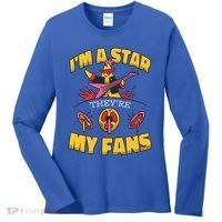 I'm A Star They're My Fans TV Show Spoof Women's Long Sleeve Shirt thumb 0