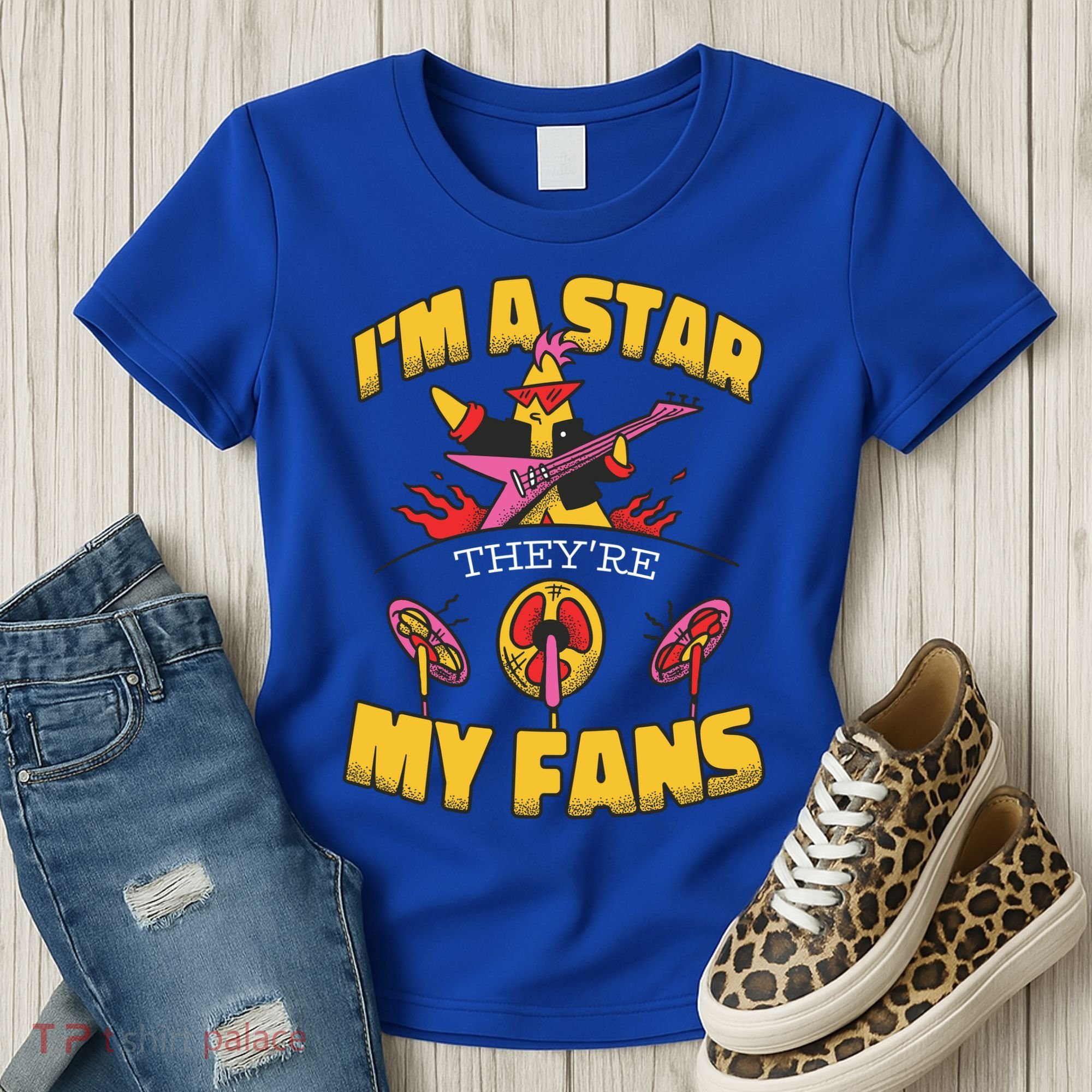 I'm A Star They're My Fans TV Show Spoof Women's T-Shirt