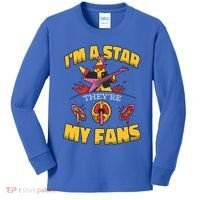I'm A Star They're My Fans TV Show Spoof Kids Long Sleeve Shirt thumb 0