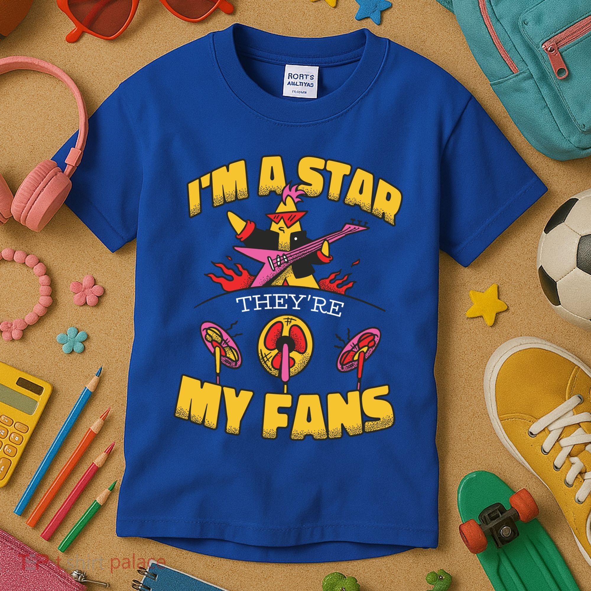 I'm A Star They're My Fans TV Show Spoof Kids T-Shirt