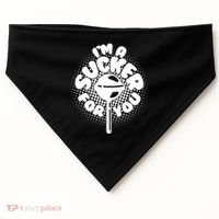 I'm A Sucker For You USA-Made Doggie Bandana thumb 0