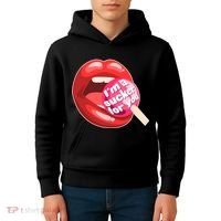 I'm A Sucker For You Funny Kids Hoodie thumb 4