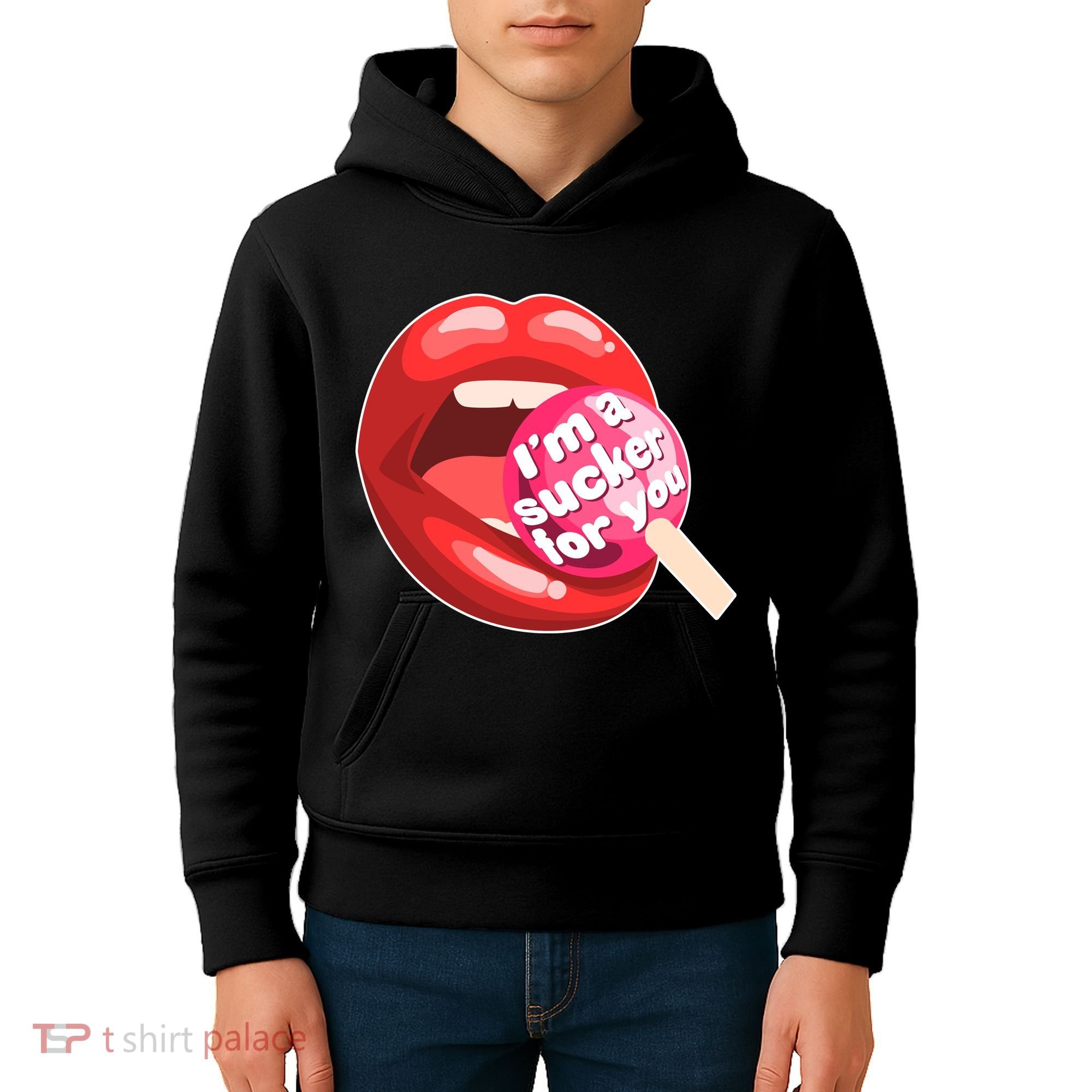 I'm A Sucker For You Funny Kids Hoodie