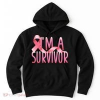 I'm A Survivor Breast Cancer Awareness Hoodie thumb 0
