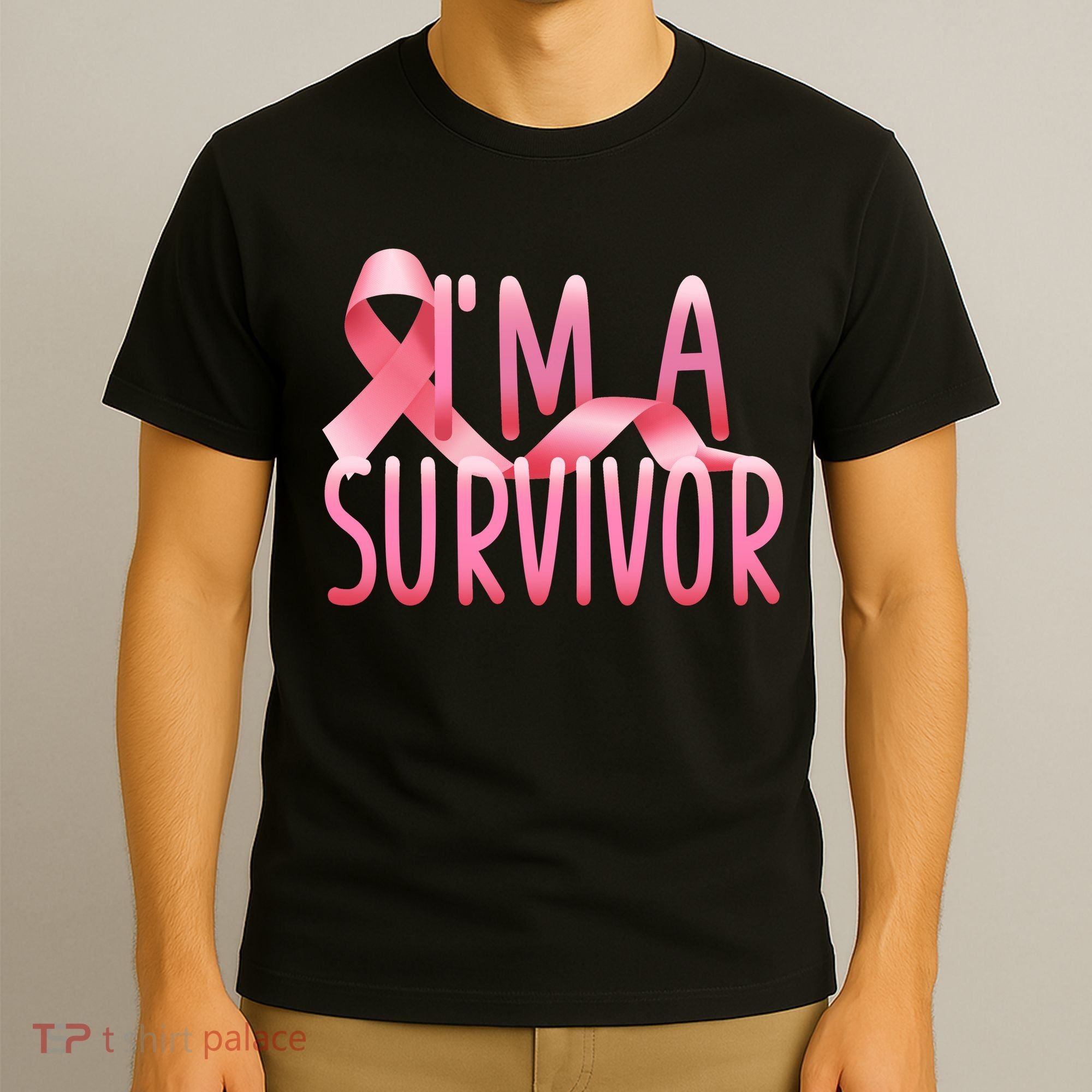 I'm a Survivor Breast Cancer Awareness T-Shirt