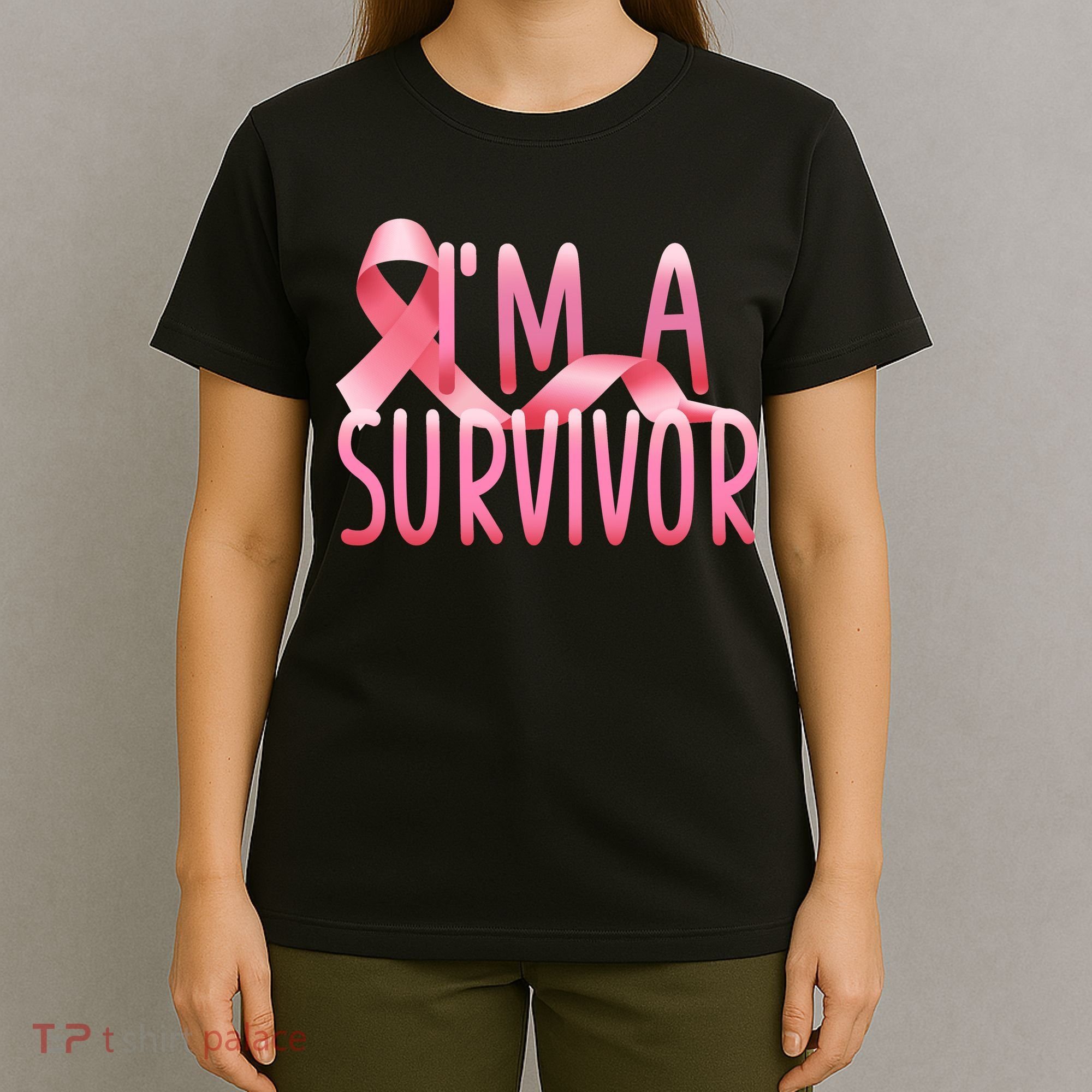 I'm a Survivor Breast Cancer Awareness T-Shirt