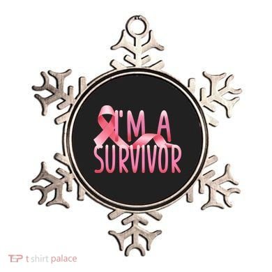 I'm a Survivor Breast Cancer Awareness Ornament