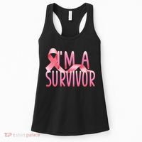 I'm a Survivor Breast Cancer Awareness Women's Tank Top thumb 0