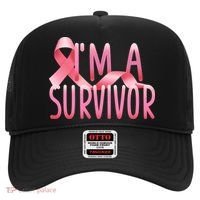 I'm a Survivor Breast Cancer Awareness Hat thumb 0