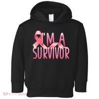 I'm a Survivor Breast Cancer Awareness Toddler Hoodie thumb 0