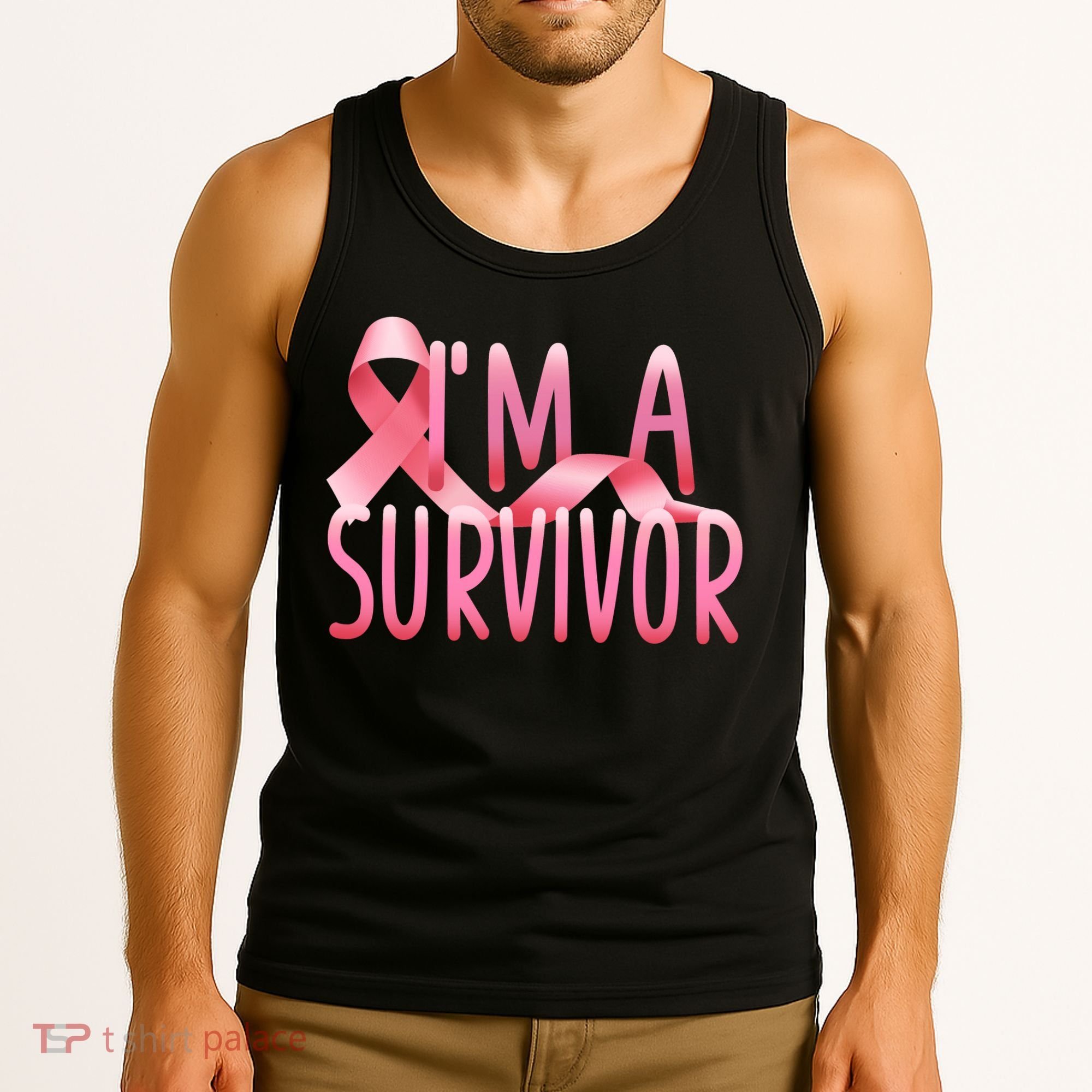 I'm A Survivor Breast Cancer Awareness Tank Top