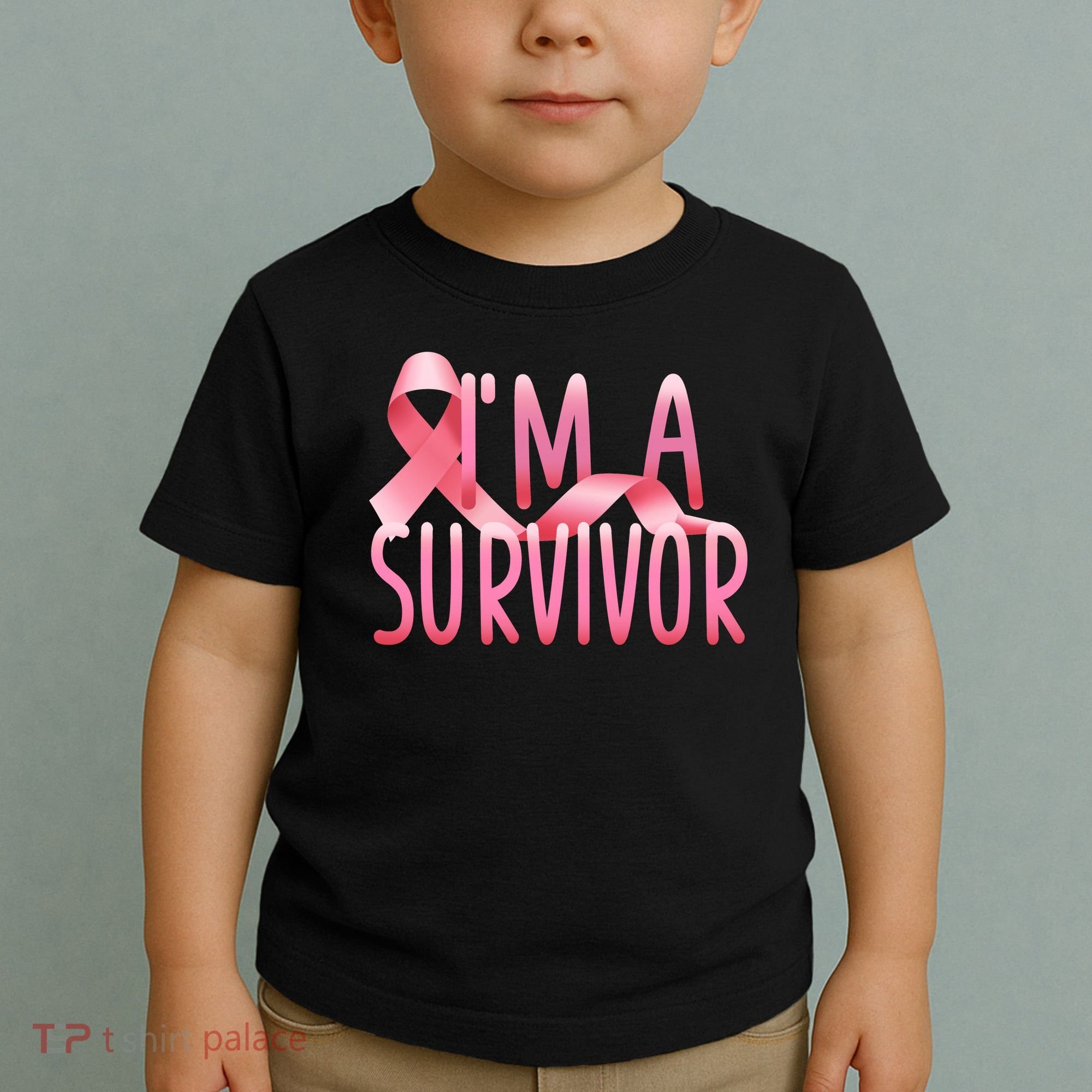 I'm a Survivor Breast Cancer Awareness Toddler T-Shirt