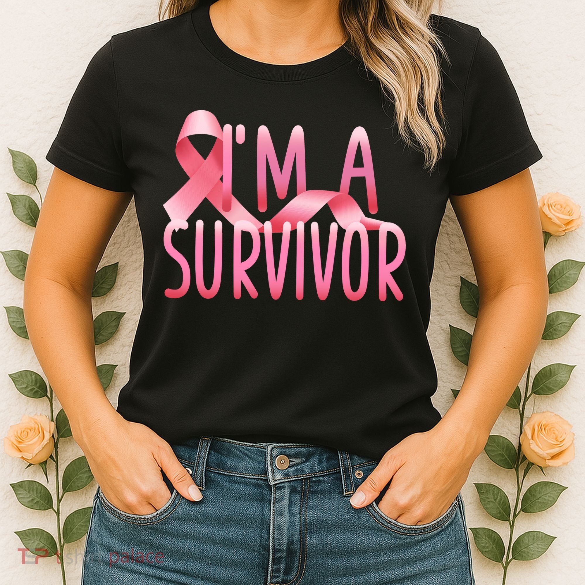 I'm A Survivor Breast Cancer Awareness Women's T-Shirt
