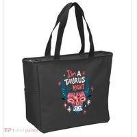 I'm A Taurus I'm Right Zodiac Birthday Tote Bag thumb 2