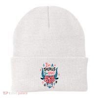 I'm A Taurus I'm Right Zodiac Birthday Beanie thumb 0