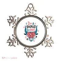 I'm A Taurus I'm Right Zodiac Birthday Ornament thumb 0